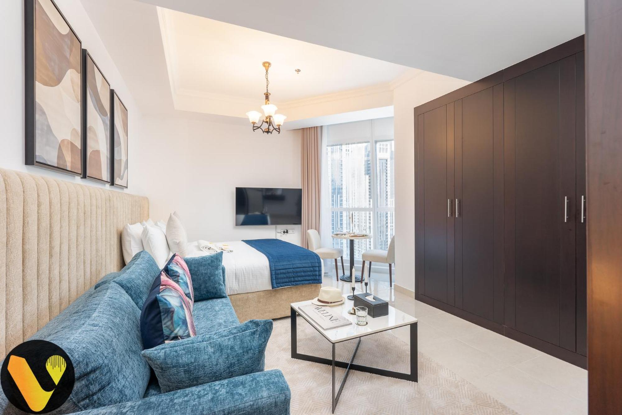 Appartement Vogue Court Tower Near Burj Khalifa Mall *